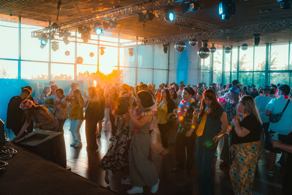 Fiesta corporativa producida por 360 Producciones
